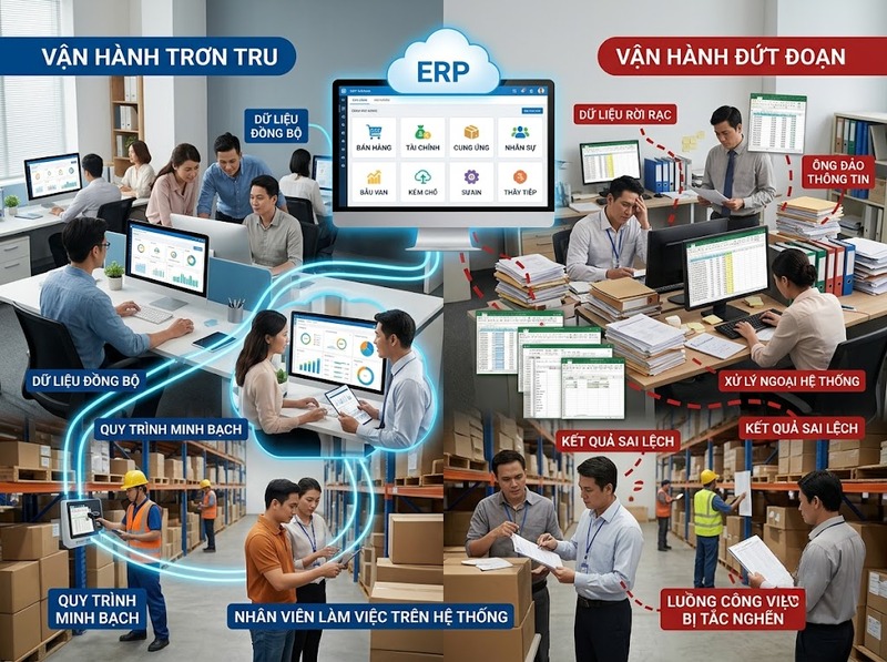 Bản chất công nghệ doanh nghiệp qua công cụ, dữ liệu, quy trình và khả năng ứng dụng